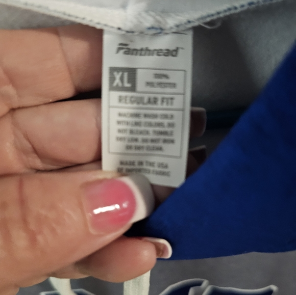 NWOT Spartanburg Methodist Baseball Hoodie - Picture 2 of 5